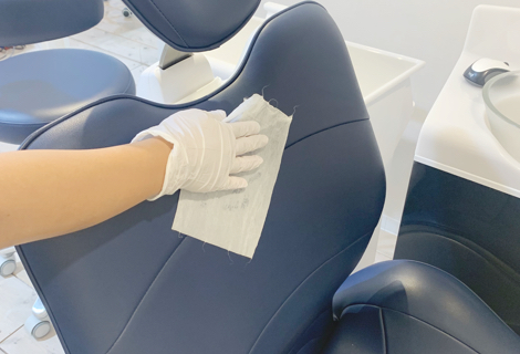 治療設備の衛生管理