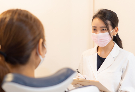 歯科医師と面談